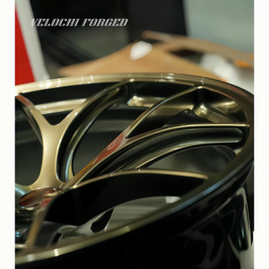 Jantes en alliage d'aluminium forgé de couleur noir et or vintage 5*120 5*114.3 5*110 pour McLaren BMW M4 Audi <span class=keywords><strong>Rs</strong></span> - Product Image 4