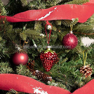 เครื่องประดับแก้วรูปสตรอว์เบอร์รีสำหรับตกแต่งต้นคริสต์มาส - Product Image 3