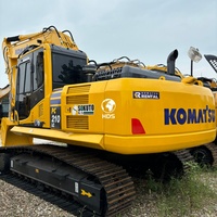 Excavatrice sur chenilles d'occasion KOMATSU PC210 23 tonnes du Japon en bon état, prix bas, haute qualité, à vendre