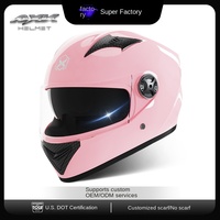 Casque intégral de moto électrique personnalisé en polypropylène certifié DOT, couleur unie, unisexe, chaud pour l'hiver, toutes saisons, Chine