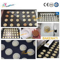 Machine électrique automatique pour la fabrication de biscuits, pour remplissage de petits gâteaux et biscuits, 800 w