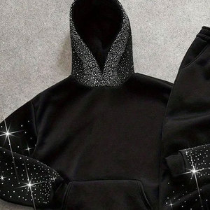 Best Design Winter Solid Casual Custom Logo Men Team Wear 100%Fleece Breathable Lightweight Eco-Friendly Quick Dry Two-Piece - Product Image 5