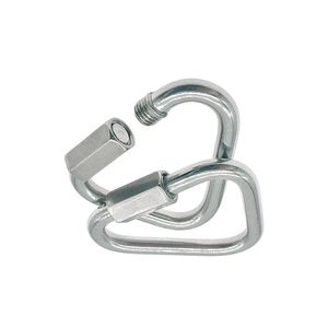 Mousqueton en acier inoxydable Meilong, forme triangulaire, tailles 3, 4, 5, 6, 8, 10, avec verrou de sécurité pour l'escalade et l'usage extérieur - Product Image 4