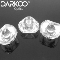 Projecteur transparent de vélo de montagne, Mini taille personnalisable, éclairage à plusieurs degrés, lentille avant pour bicyclette