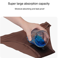 Culottes menstruelles lavables en vrac pour enfants et adolescents 2025, petites culottes sanitaires réutilisables, culottes de règles anti-fuites sans ailes en nylon, taille XXS