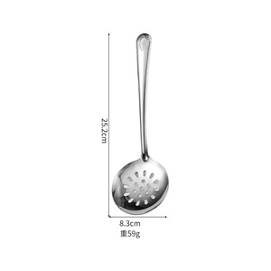 US in stock6 Piece Stainless Steel Kitchen Utensil Set Cooking <b>Spoon</b> Spatula Ladle Strainer Serving Flatware for Home Restaurant - Product Image 3