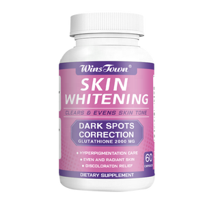 Private Label Gesunde Haut Aufhellende & Strahlende Kapseln für Erwachsene Frauen 60 Stück 2 Täglich Nicht für Schwangere - Product Image 1