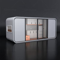 MCG Vente en promotion : Boutique mobile modulaire extensible et écologique, 10 pieds 20 pieds, en acier contemporain, utilisable comme bar, café ou école modulaire