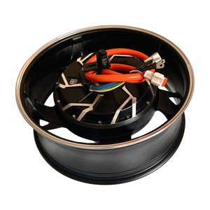 Moteur à disque sans balais QSMOTOR 17" V3 5000W à enroulement série 72V Double Hall 45H, efficacité IE4, IP55, 2000 tr/min, couple 100 Nm QSmotor QSMOT - Product Image 5