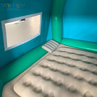 Nouvelle tente amphibie gonflable YOLLOY pour camping aquatique, modèle WG-246-2, bleue, pour événements de camping aquatique