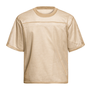 High Quality Mesh Crop <strong>Football</strong> Jersey Men Blank Boxy Mesh Jersey Customized Blank <strong>Football</strong> Jerseys - Product Image 1