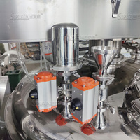 Mélangeur émulsifiant sous vide multifonctionnel 1500L Équipement de production de cosmétiques Homogénéisateur sous vide Mélangeur