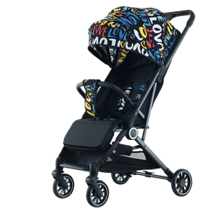 Poussette pliable légère pour bébé avec siège <span class=keywords><strong>auto</strong></span> et capote, landau de voyage pliable pour bébé - Product Image 5