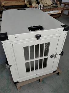 <span class=keywords><strong>Cage</strong></span> à chien en aluminium USMILEPET, pliable, durable, pour concours canins, voyages, sauvetage d'animaux, maisons pour animaux, emballée dans une boîte - Product Image 2