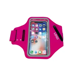 Pulseira de celular esportiva, novo design moderno para esportes, para corrida, caminhada, fitness, personalizável, tira de braço de celular