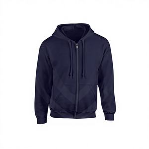 Sudadera con Capucha de Corte Regular, Estilo Urbano, 350 g/m², Hombros Caídos, Color Sólido, 100% Algodón, Personalizable para Hombre - Product Image 1