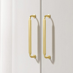 Poignées de meubles de cuisine en nickel satiné brossé, poignées de tiroir, quincaillerie de cuisine pour armoires et tiroirs - Product Image 4