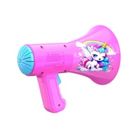 Nouveau Changeur de Voix 2026 – Jouet de Fête et Farce, Mini Amplificateur Intelligent, Haut-parleur Mégaphone pour Enfants avec Lumières RGB – Cadeau d'Anniversaire