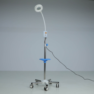 ไฟตรวจโรคเคลื่อนที่แบบ LED ยี่ห้อ HOCHEY MEDICAL ปรับความสูงได้ ใช้สำหรับการตรวจทางพื้นและเป็นไฟเสริมสำหรับการผ่าตัด - Product Image 1