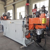 Machine de pliage de tubes en métal CNC hydraulique électrique à commande automatique PLC, plieuse de tubes