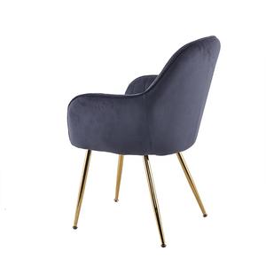 <span class=keywords><strong>2022</strong></span> meubles de salle à manger les plus vendus chaise de salle à manger moderne siège et dossier recouverts de velours chaise de salle à manger bon marché - Product Image 4