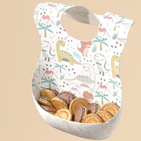 YOUHA Factory Wholesale Baby Disposable Bibs Waterproof Anti-Dirt Baby Feeding Soft High Quality 20 Pack Leakproof