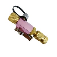 Alat Pelepas Inti Katup yang Ditingkatkan 1/4" dan 5/16" Mega Flow Vacuum-Rated 20 Mikron Aksesoris Alat HVAC