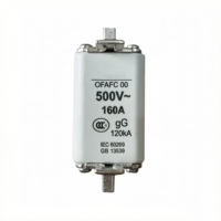 Fusible de protection authentique OFAFC00GG40, OFAFC00GG50, OFAFC2GG300, OFAFC2GG315 - 40/50/300/315A, 500V AC, 120kA, Type NH, Fiable