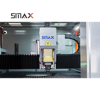 Machine laser à fibre CNC intelligente 6000W, modèle 3015, à focale automatique, découpeuse laser de tôle 6kW avec système CypCut