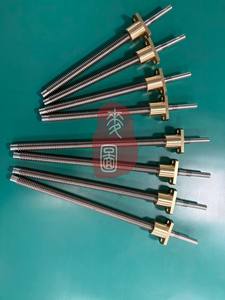 Tr16x3 יחידת בורג עופרת trapezoidal sus| 304 & h59 פליז | אורך מותאם אישית & עיבוד סוף - Product Image 4