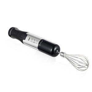 Batidora de Mano de Acero Inoxidable de Alta Calidad, 4 Cuchillas, Perilla de Velocidad, Electrodoméstico de Cocina Eléctrico para Triturar Hielo, Función de Porción Individual - Product Image 4