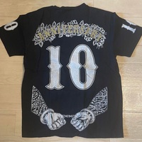 T-shirt oversize d'été imprimé sur mesure pour hommes 240 grammes bonne qualité 100% coton à manches courtes avec motif de lettres vente en gros