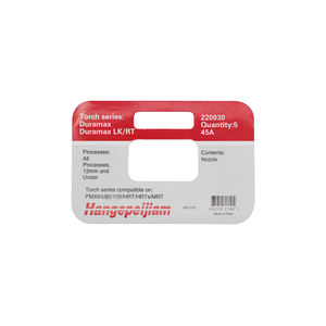 플라즈마 절단 소모품 키트 노즐 팁 45A 220941 220930 65A 220819 85A 220816 105A 220990 45A 220930 Pmx 65 85 105 125 - Product Image 1