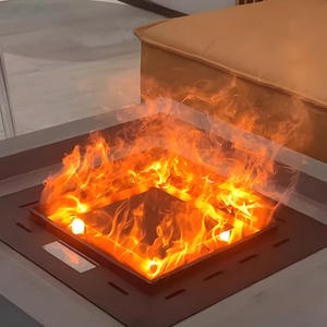 Chimenea de Vapor con Efecto de <span class=keywords><strong>Llama</strong></span> Dinámica, Calor Ajustable, Control Remoto Gratuito, Protección Segura para Decoración de Salones de Eventos - Product Image 1