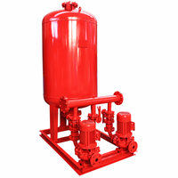 Groupes de pompes de surpression et de stabilisation pour incendie, équipement complet pour les systèmes d'alimentation en eau des hydrants et des sprinklers incendie des bâtiments