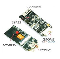 ESP8266 Carte de développement de module de caméra ESP32 OV2640 Caméra Type-C Mini carte de caméra support de pièce de circuit BOM