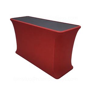 Exhibidor de Bebidas de Cola con Logotipo Personalizado, Mesa Plegable de Metal Portátil con Cubierta de Tela para Publicidad en Tiendas y Supermercados - Product Image 5