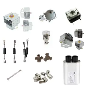 Transformateur de pièces détachées pour four à micro-ondes, moteur, magnétron, Diode avec bornes, condensateur haute tension, ampoule en vente