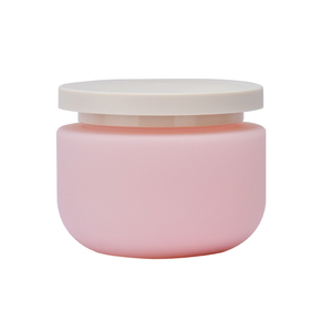Pot cosmétique rond en plastique mat, 250g, 300g, 500g, vide, pour crème, shampoing, beurre corporel, gommage, avec logo personnalisé - Vente chaude - Product Image 6