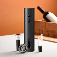 Kit Cadeau Vin Automatique à Piles le Plus Vendu – Tire-Bouchon Électrique Ouvre-Bouteille de Vin