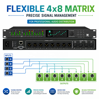 Processeur audio DSP Crossover LD448, processeur de haut-parleurs professionnel, équipement audio, système audio numérique professionnel