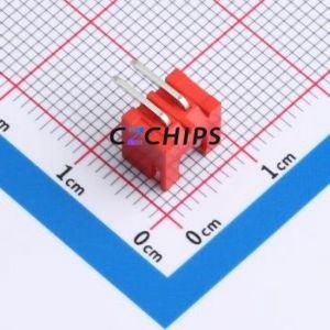 A254F2W1-2R2P12 Wire-to-Board Pin Header Bent Lead Through Hole,P=2.5mm Connector 1x2P 2.5mm Right Angle Insert XH - Product Image 2