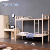 Lit superposé en acier durable pour enfants, lit double en métal pour chambre d'enfant, fabricant de lits superposés gain de place