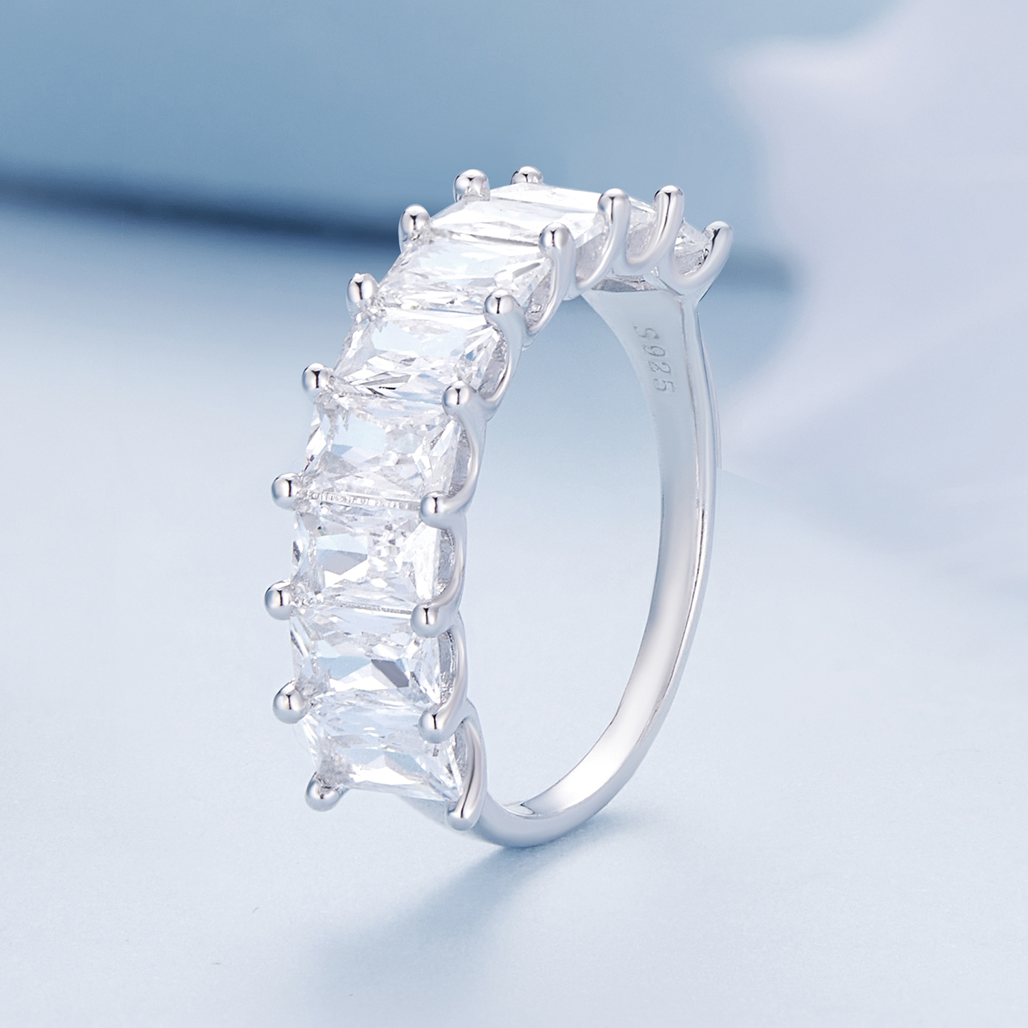 Pida Anillos De Boda De Plata 925 Para Mujeres