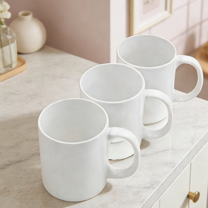 Mini <span class=keywords><strong>tasse</strong></span> à café en céramique de 3 oz, vierge pour sublimation, personnalisable, blanche, avec anse, style américain, réutilisable et portable - Product Image 1