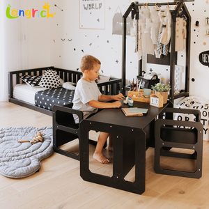 Juego <span class=keywords><strong>de</strong></span> mesa y sillas <span class=keywords><strong>de</strong></span> destete Montessori para niños en edad preescolar, muebles <span class=keywords><strong>de</strong></span> guardería, guardería, configuración <span class=keywords><strong>de</strong></span> mesa <span class=keywords><strong>de</strong></span> alimentación independiente - Product Image 6