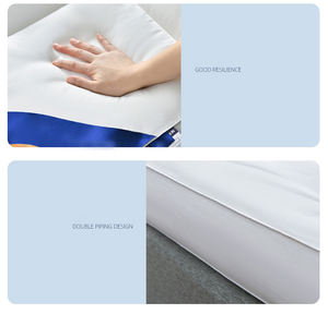 โรงแรมสต็อกไมโครไฟเบอร์สีขาวคุณภาพหนาพิเศษรองรับที่นอนท็อปเปอร์แบบกําหนดเอง - Product Image 4