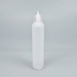 Pet <b>Plastic</b> Bottles 25 50 100ml Cylinder Screw <b>Cap</b> For Chemical Packaging - Product Image 2