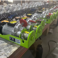 100% moteur en cuivre 220V 60HZ 1phase Mini palan électrique à câble PA1000KG12M 20M 30M