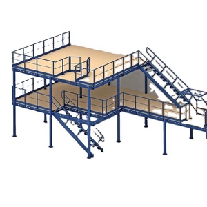 Rack Racks Warehouse Storage Nanjing Rack Service 2-3 Levels Heavy Duty Mezzanine Racks For Warehouse Storage